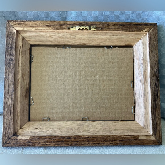 Vintage Art Wood Framed Duck Print - Picture 5 of 9